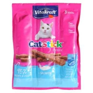 VITAKRAFT Cat stick classic poslastica za mačke losos 3kom slide slika