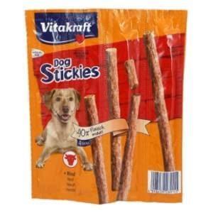 VITAKRAFT Dog stickies poslastica za pse govedina 4x11g slide slika