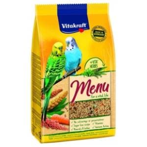 VITAKRAFT Menu hrana za male papige mešavina s medom 1kg slide slika