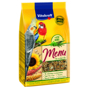 VITAKRAFT Menu hrana za ptice nimfe sa medom 1kg slide slika