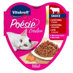 VITAKRAFT Poesie creation govedina i mrkva u umaku 85g slide slika