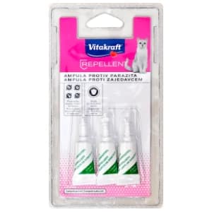 VITAKRAFT Repellent ampula protiv parazita za mačke 3x1ml slide slika