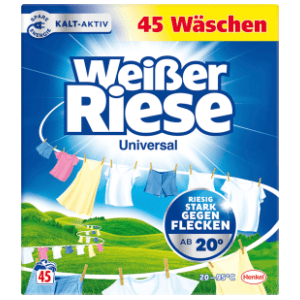 WEISSER RIESE Universal deterdžent za rublje 45 pranja (2,475kg) slide slika