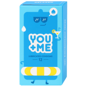 YOU+ME prezervativi lubricated 12/1 slide slika