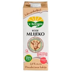 Z BREGOV kozje trajno mlijeko 2,8%mm 1l slide slika