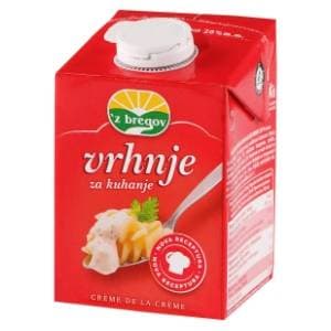 Z BREGOV vrhnje za kuhanje 20%mm 500ml slide slika