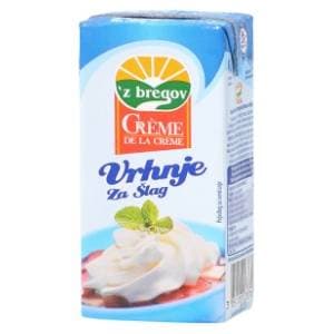 Z BREGOV vrhnje za šlag 36%mm 200ml slide slika