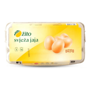 ŽITO jaja razred M 18kom slide slika