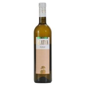 ZLATAN Pošip eko vino 0,75l slide slika