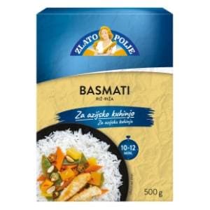 ZLATO POLJE Basmati riža 500g slide slika
