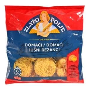 ZLATO POLJE domaći jušni rezanci 250g slide slika