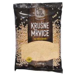 MOJ KRUH krušne mrvice sa sezamom 500g slide slika