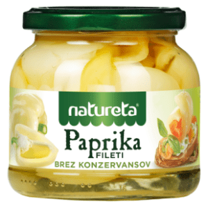 NATURETA paprika fileti žuti 530g slide slika
