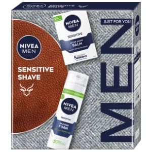 NIVEA MEN set Sensitive shave (after shave i pena za brijanje) slide slika