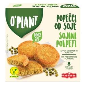 O'PLANT popečci od soje 400g slide slika