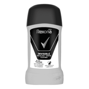 Stik REXONA invisible black & white 50ml slide slika