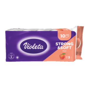 VIOLETA breskva toaletni papir 3sloja 20kom slide slika