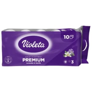 VIOLETA lavanda toaletni papir 3sloja 10kom slide slika