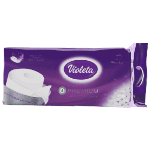 VIOLETA Premium toaletni papir 3sloja 10kom slide slika