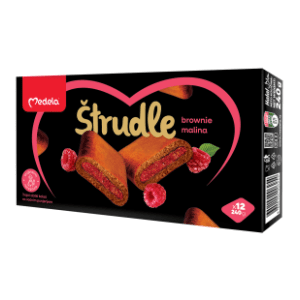 Štrudla MEDELA Brownie malina 240g slide slika