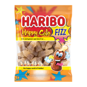 Gumeni bomboni HARIBO happy cola fizz 100g slide slika