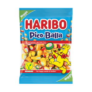 Gumeni bomboni HARIBO pico-balla 85g slide slika