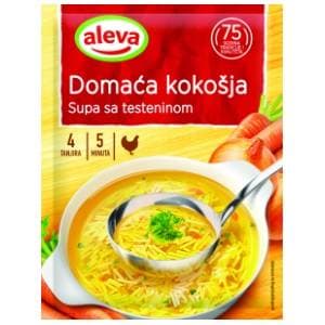 Juha ALEVA domaća kokošja bistra 45g slide slika