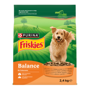 FRISKIES Adult balance piletina i povrće 2,4kg slide slika