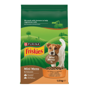 FRISKIES Mini menu piletina i povrće 1,5kg slide slika
