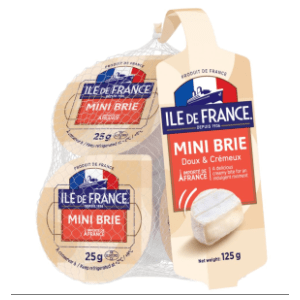 Sir ILLE DE FRANCE Brie mini 125g slide slika