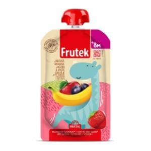 FRUTEK kašica jabuka jagoda banana grožđe 100g slide slika