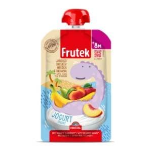FRUTEK pouch jabuka breskva jogurt 100g slide slika